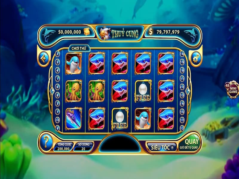 Slot game Thủy Cung