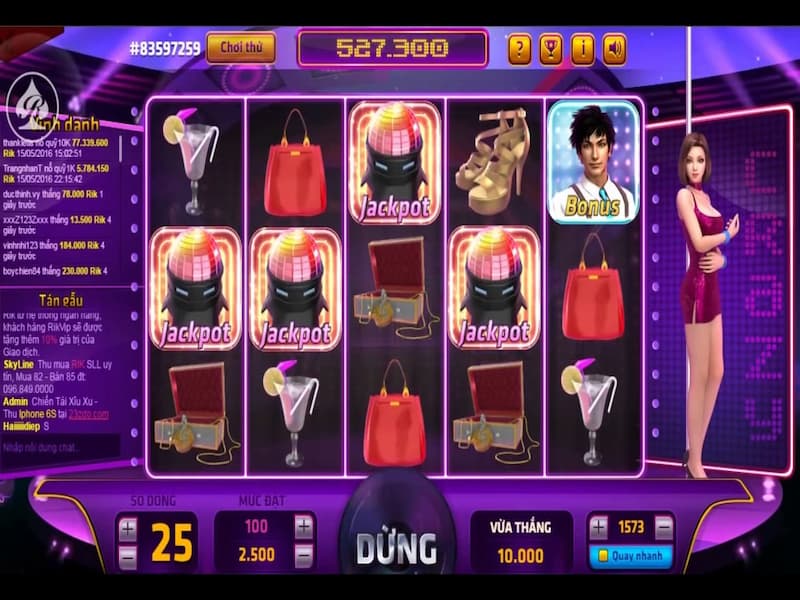 Slot game Gái Nhảy