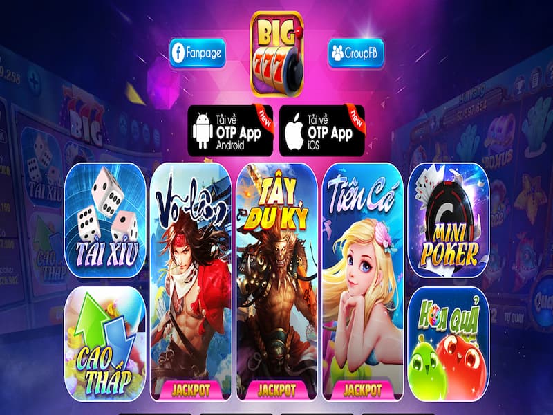 Đôi nét về cổng game đổi thưởng Big 777